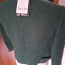 Hobbs Stunning New Unworn Bottle Green Boucle Blazer Jacked Size 12 Image 5