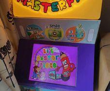 Arcade Machine for Kids. Photo maker.