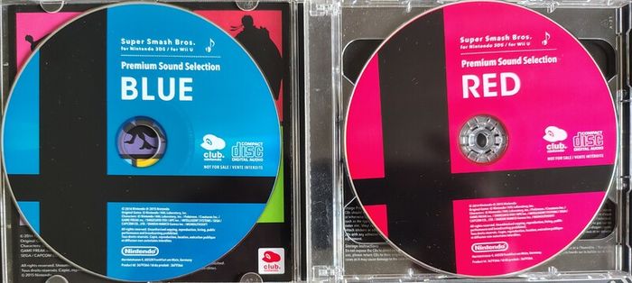 Various - Super Smash Bros. For Nintendo 3DS / For Wii U: Premium Sound Selection 2 x CD (2015) EX+