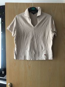 Burberry London Polo Top Size 14