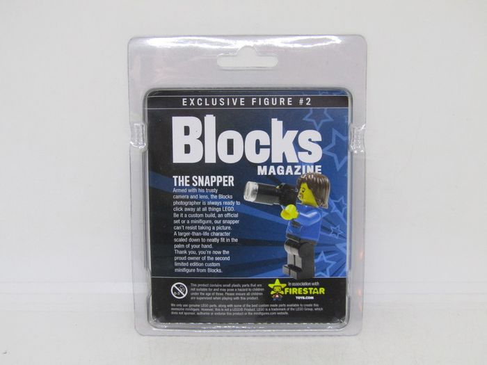 Rare Lego Blocks Magazine Exclusive Minifigure No.2 The Snapper