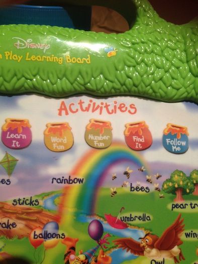 Vtech pre school press n play board