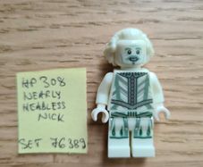 lego hp308 nearly headless nick, set 76389