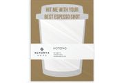 Hendryx Haus - Hit Me With Your Espresso Shot Notepad - 50 Sheets