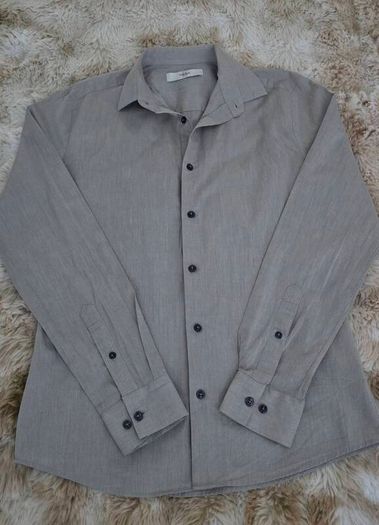 Linen River Island casual shirt - mens size S