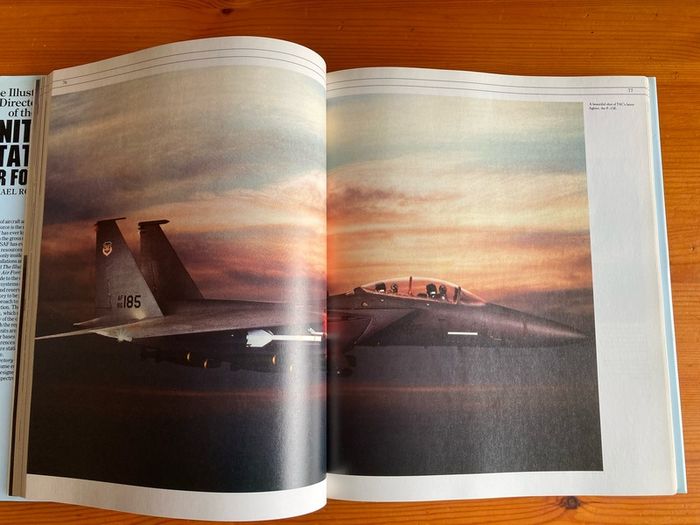 Military book:'The Illustrated Directory of the United States Air Force'