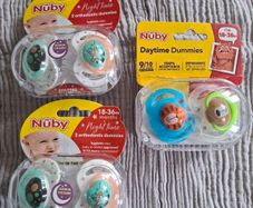 Nuby Orthodontic Soothers 3x2, 18-36months