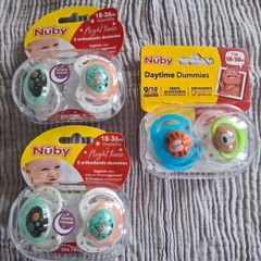Nuby Orthodontic Soothers 3x2, 18-36months