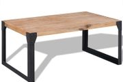 Coffee Table Solid Acacia Wood 100x60x45 cm