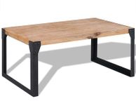 main image for ad Coffee Table Solid Acacia Wood 100x60x45 cm