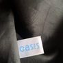 OASIS bk/wt heavy coat Image 5