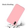 Liquid Silicone Case For iPhone XS Max Luxury Thin ShockProof Soft Phone Cover Chalk Pink - FHT10IPXSMLK Image 2