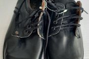 New leather shoes