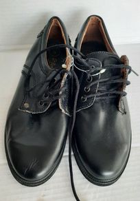 New leather shoes