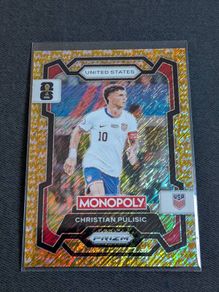 Monopoly Prizm Fifa World Cup 2026 Christian Pulisic Gold big money shimmer 006/500