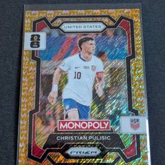 Monopoly Prizm Fifa World Cup 2026 Christian Pulisic Gold big money shimmer 006/500