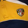 FREE POST Antrim (M) GAA Half Zip Sweatshirt O'Neills Jumper Pullover Sweater Gaelic Football Hurling Ulster Yellow Aontroim Medium Image 3