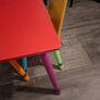 Kids Wooden Table and Chairs x2 Image 6
