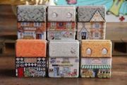 6 pcs Metal Mini Full Color Tin Box. Free Post