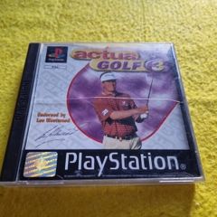 Actua Golf 3 PlayStation1 ps1 PlayStation2 ps2 games Original