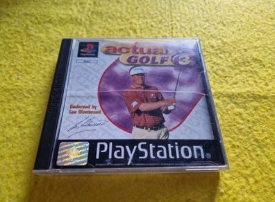 Actua Golf 3 PlayStation1 ps1 PlayStation2 ps2 games Original
