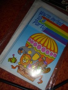 Pkt. of Party Invitations for Sale