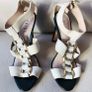 Reiss High heel Sandals With Chain Detail Image 3