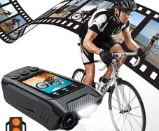 4k Anti-shake Wifi Riding recorder |2160p/60fps, 2" Full HD Display, 1000lmn Light, Wi-Fi, 5h|