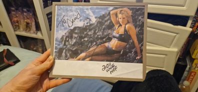 WWE Sunny Autograph - WWF