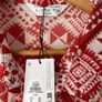 Primark ladies lightweight blouse burnt orange size 14 to 16 Image 3