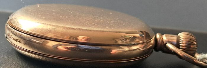 Record Watch Co "Roirol" - 14kt Gold Filled Hunter Case -1950s