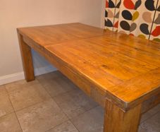 Solid Oak Table & 6 Chairs