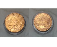 Austria 10 Euro Copper Uncirculated Coin 2014 - Salzburg - Austria Piece by Piece