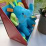 NEW Little Learners Elephant Plush Rattle Image 2