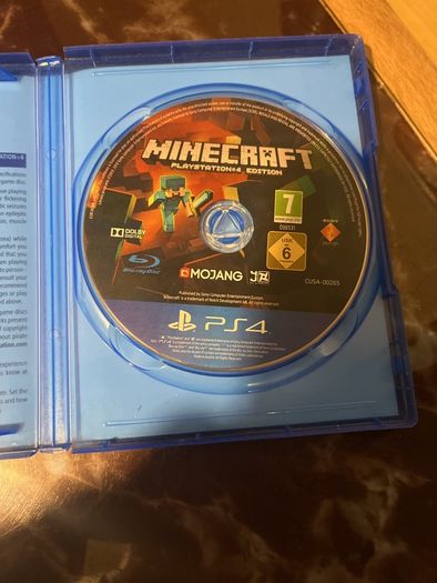 Minecraft ps4 game