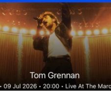 1 Tom Grennan Ticket for sale