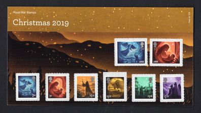 2019 Great Britain Christmas Commemorative Stamps Presentation Pack