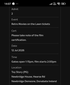 movies on the lawn Toy story