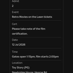 movies on the lawn Toy story
