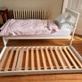 Single bed frame with guest bed Image 2
