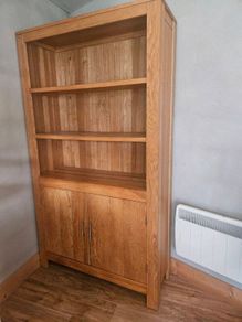 Solid Oak Dresser/  Cabinet
