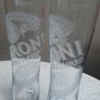 2 Tall Peroni Nastro Azzuro Glasses Image 5