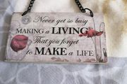 small wall sign