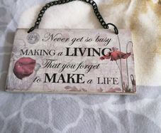 small wall sign