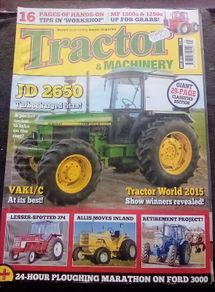 Magazine: Tractor & Machinery (postage included)