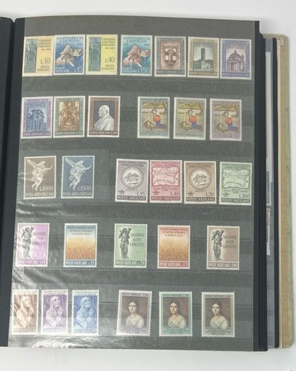 Collection: Vatican City Stamps both mint and used along with some miniature sheets on 40 pages