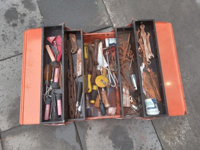 Tool box and tools