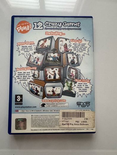 EyeToy Play 1 and 2 PS2