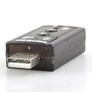 New External USB 2.0 To 3D Virtual 7.1 Audio Sound Card Adapter PC Laptop #247 Image 4