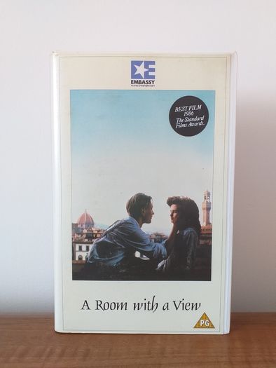 A Room With A View Video Cassette Tape 1986 Large Clamshell Box